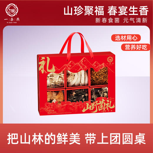 一朵燕 山野菌礼330克×1盒 商品图9