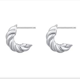 半圈麻花耳钉