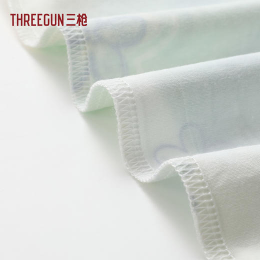 Threegun三枪 冰泉棉印花短袖女家居裙-T70029A01 商品图6