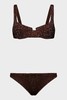 Oseree - Lumiere Balconette Two Piece - Chocolate - 女装 - 比基尼套装 - 巧克力色 商品缩略图0