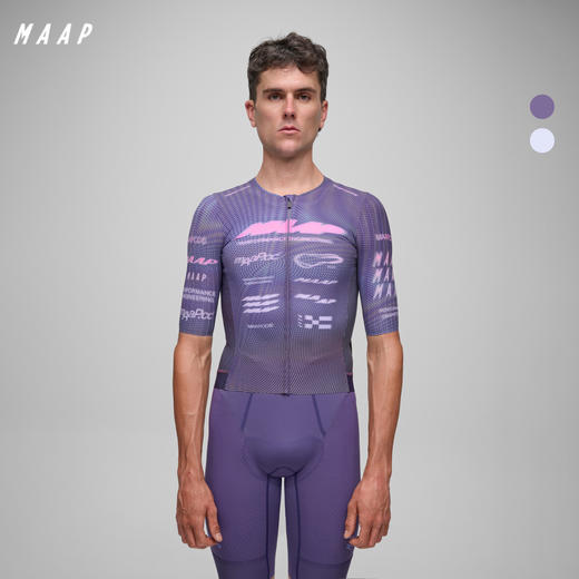 MAAP 男士 BETA PRO AERO 系列 短袖骑行服 棱镜灰 商品图0