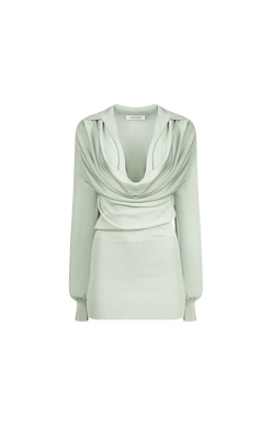 Aya Muse - Vida Dress - Sage - 女装 - 连身裙 - 浅绿色