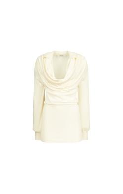 Aya Muse - Vida Dress - Off White - 女装 - 连身裙 - 米白色 商品图0