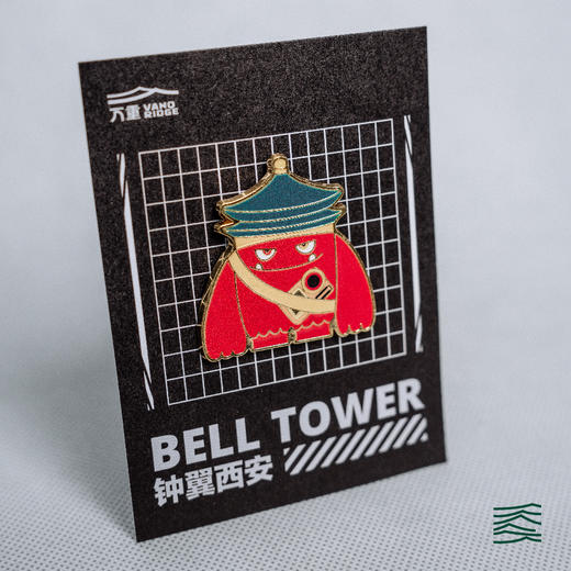 VANQ RIDGE万重 钟鼓鼓徽章 商品图2