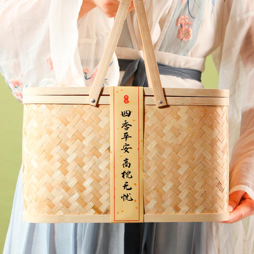 御茶膳房粽子竹篮礼盒装地方蓝端午节送礼品 商品图5