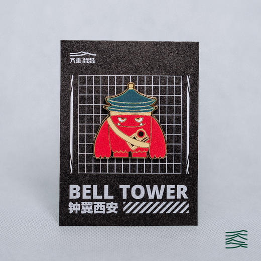 VANQ RIDGE万重 钟鼓鼓徽章 商品图4