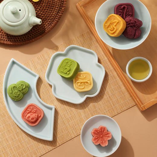 御茶膳房粽子竹篮礼盒装地方蓝端午节送礼品 商品图4