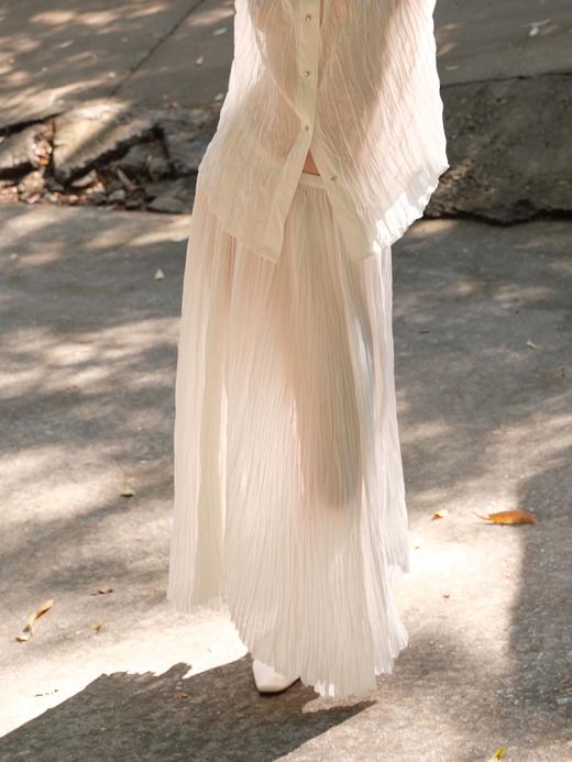 压褶半裙 商品图0