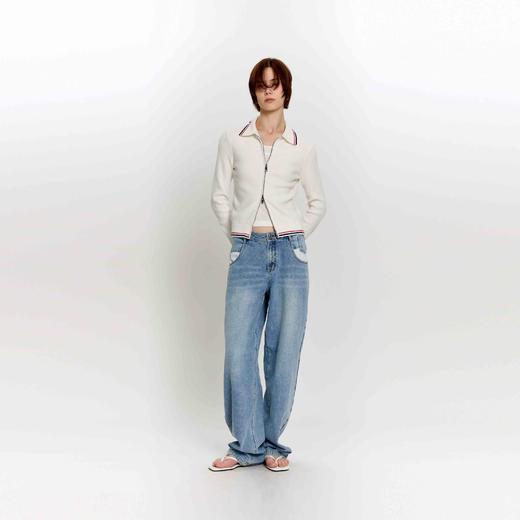 圈圈纱针织外套 商品图0