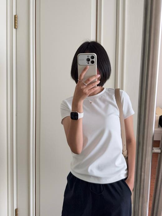 闭眼入的万能基础T！承包你一整个夏天的穿搭 商品图5