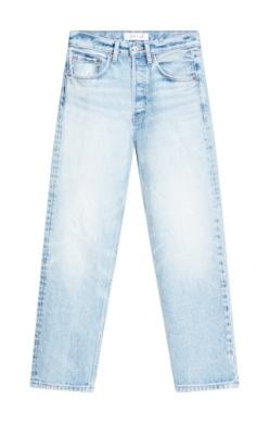 Aya Muse - Straight Leg Jeans - Light Wash - 女装 - 牛仔裤 - 浅牛仔蓝 商品图0