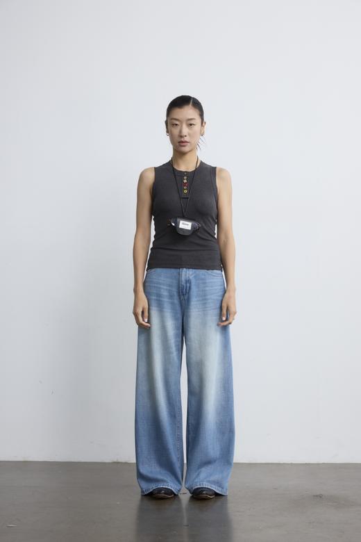 细闪牛仔长裤 商品图1