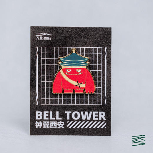 VANQ RIDGE万重 钟鼓鼓徽章 商品图3