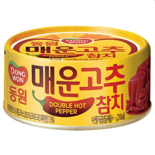 同源辣辣椒金枪鱼90g동원 매고추 참치 商品图0