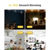 【单个装】可调光LED嵌入式灯 超薄无筒晶圆天花板灯 630LM高亮度 2700K-5000K 5CCT 9W 130V 商品缩略图2