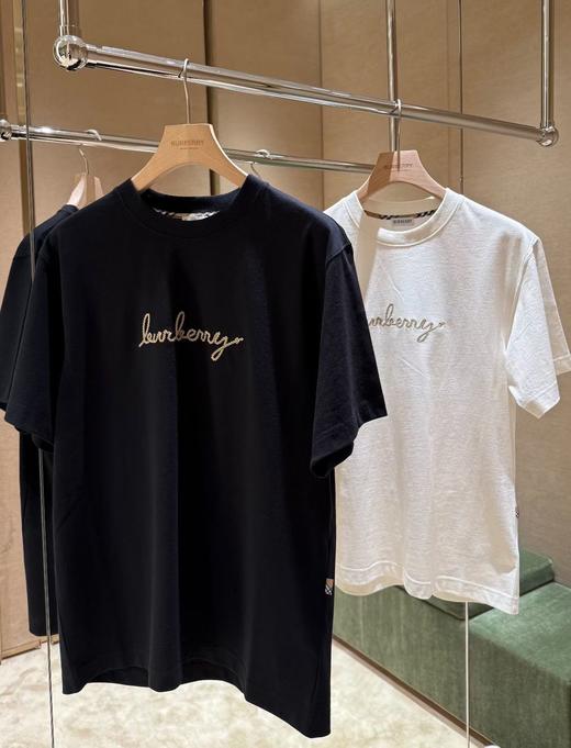 现货 BUR特别限定格纹马术骑士徽标棉质圆领短袖T恤 商品图8