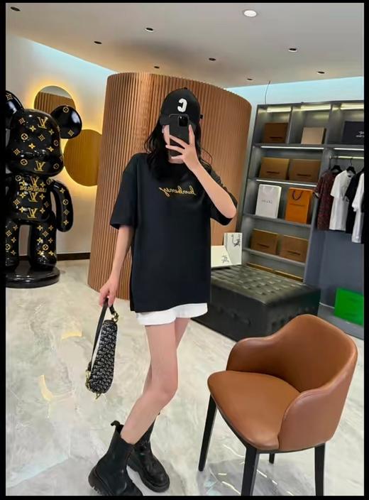 现货 BUR特别限定格纹马术骑士徽标棉质圆领短袖T恤 商品图7