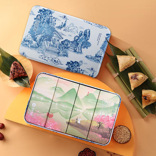 御茶膳房端午宋代时光有机粽子礼盒装高档送礼高端礼品 商品图4