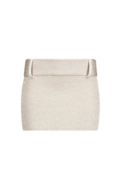 Aya Muse - Avel Skirt - Silver - 女装 - 短裙 - 银色