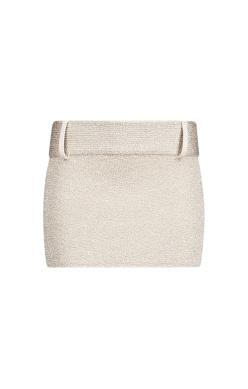 Aya Muse - Avel Skirt - Silver - 女装 - 短裙 - 银色 商品图0