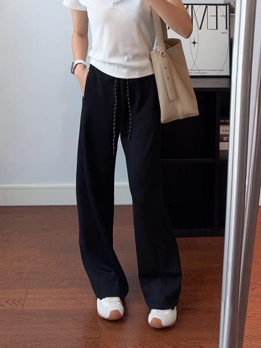 lulu露露同款百褶腰弯刀裤  微弯刀设计 商品图6