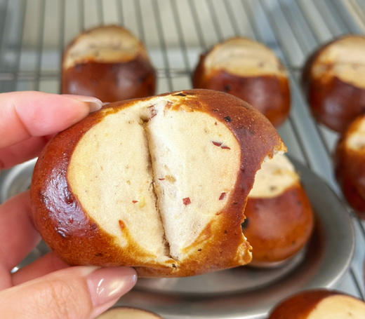 无油无糖，红枣核桃碱水丸子 商品图2