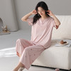 【初夏焕新】自然醒沁柔女士家居服（带胸垫）莱赛尔棉短七分裤睡衣QH 商品缩略图3