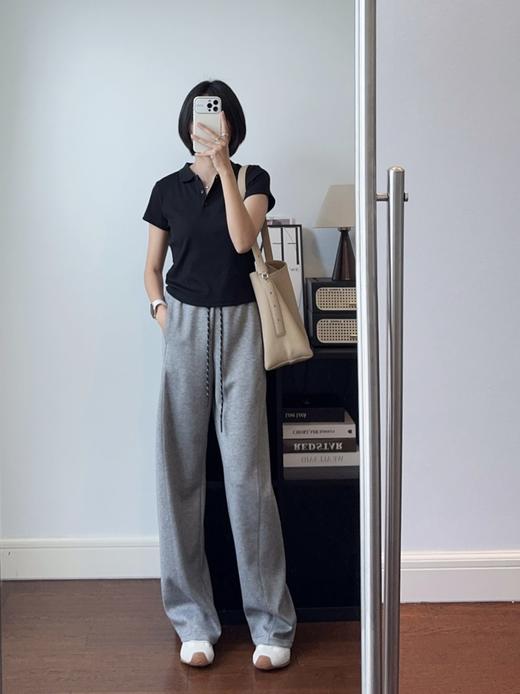 lulu露露同款百褶腰弯刀裤  微弯刀设计 商品图7