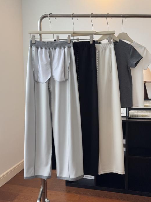 lulu露露同款百褶腰弯刀裤  微弯刀设计 商品图2