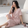 【初夏焕新】自然醒沁柔女士家居服（带胸垫）莱赛尔棉短七分裤睡衣QH 商品缩略图12