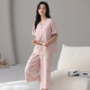 【初夏焕新】自然醒沁柔女士家居服（带胸垫）莱赛尔棉短七分裤睡衣QH 商品缩略图2