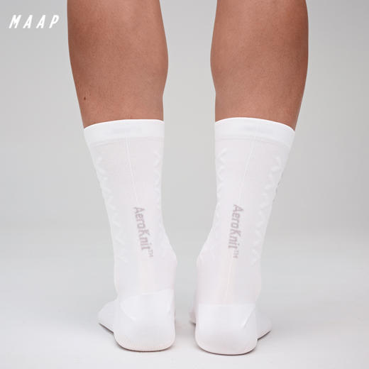 MAAP PRO Aero Knit Sock 骑行袜 白色 商品图0