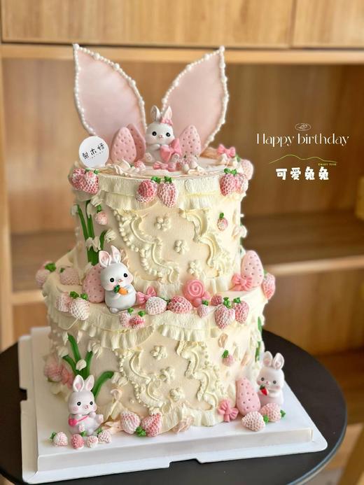 可爱粉兔兔（双层加高） 商品图0
