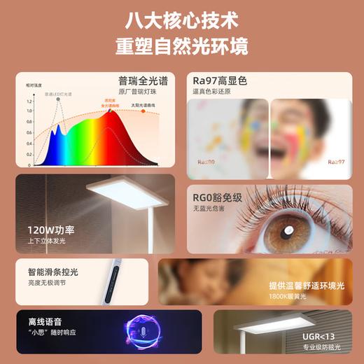 思坦库大路护眼灯120W（智能语音款） 商品图1
