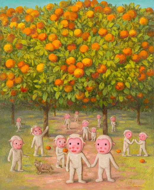 杨媛媛《塞尔维亚的橘子-天使的后花园》原作 商品图0