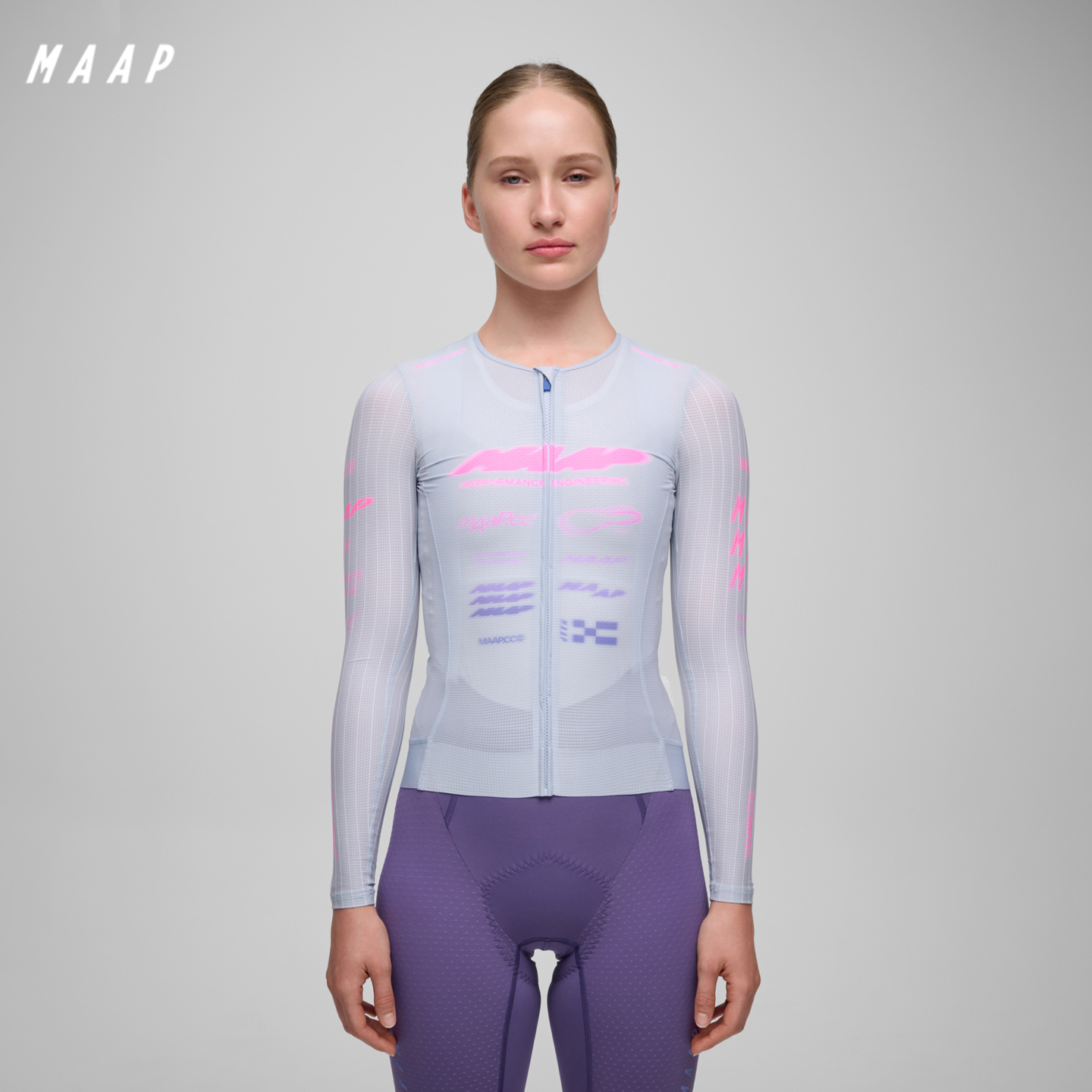 MAAP 女士 BETA PRO AERO 系列 骑行长袖 流光紫