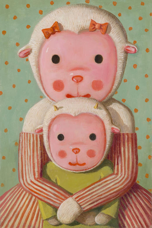 杨媛媛《母与子2》原作 商品图0