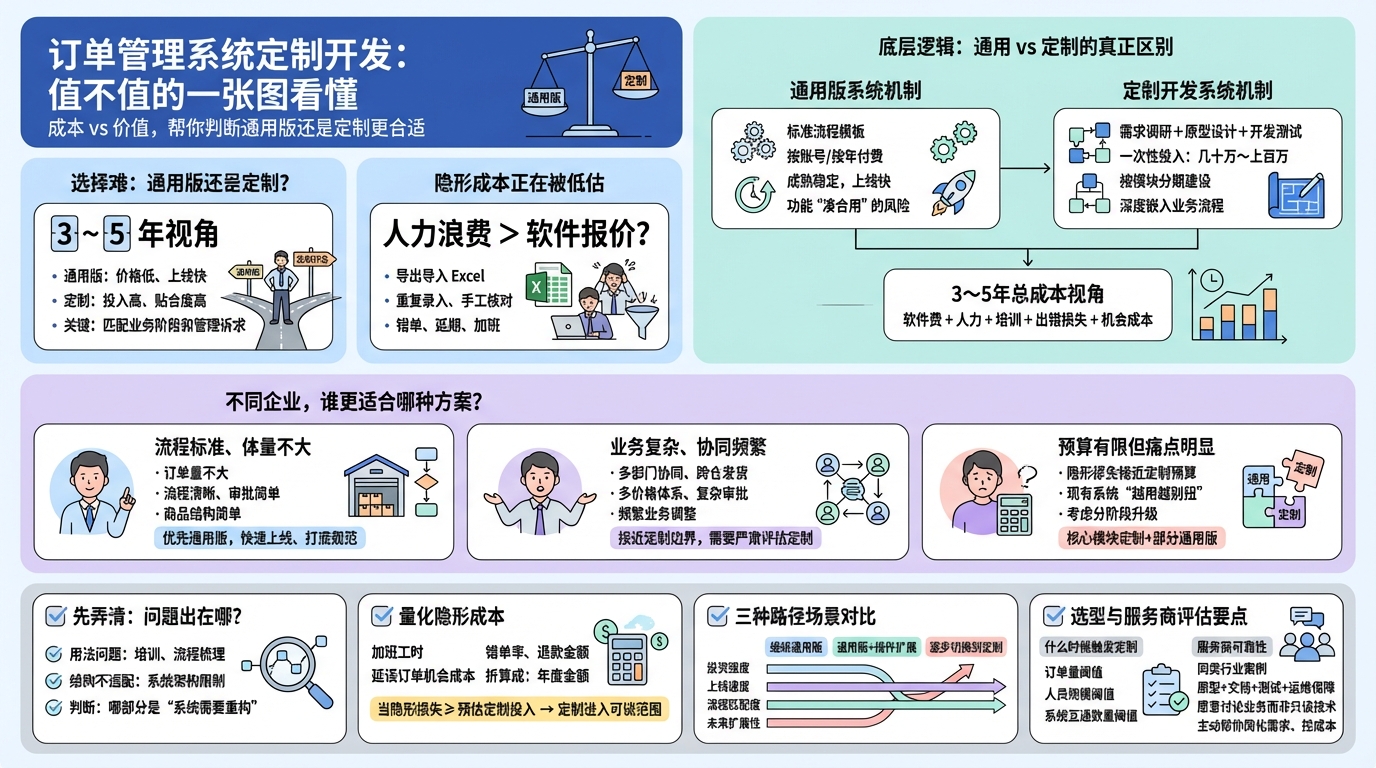 什么时候该考虑定制订单管理系统？