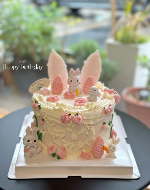 可爱粉兔兔（加高） 商品图0