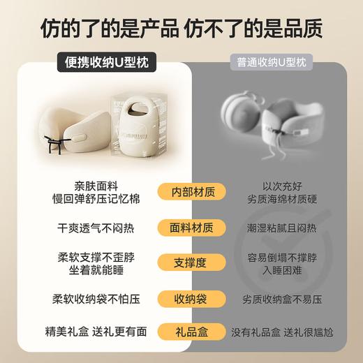 睡洞ES2 颈枕（条纹款） 商品图4