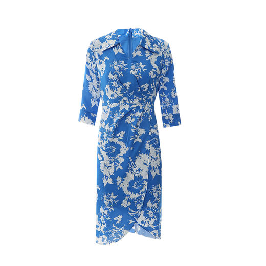 先下架-EITIE爱特爱夏季新款修身显瘦印花连衣裙7807506 商品图5