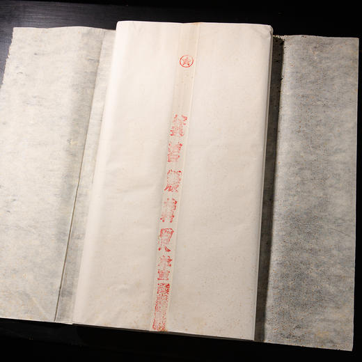 1984年红星牌四尺棉料老宣纸（完整一刀100张，有产品卡） 商品图1