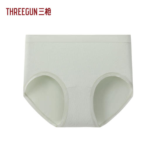 Threegun三枪 木代尔时尚一体织中腰女三角裤-T40031B01 商品图1