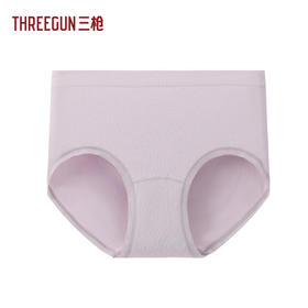 Threegun三枪 木代尔时尚一体织中腰女三角裤-T40031B01
