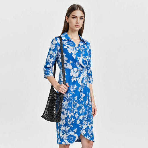 先下架-EITIE爱特爱夏季新款修身显瘦印花连衣裙7807506 商品图2