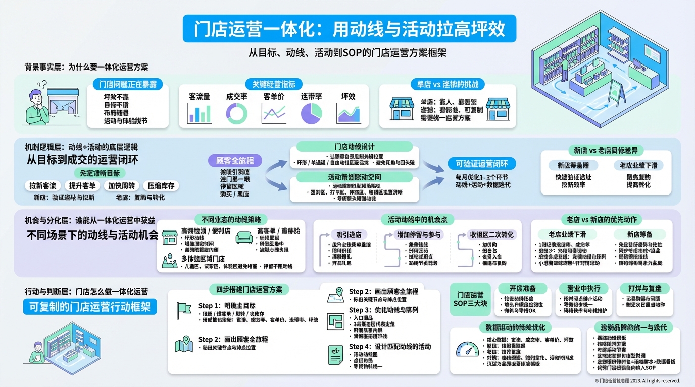 一、门店运营方案先定什么目标更靠谱？  