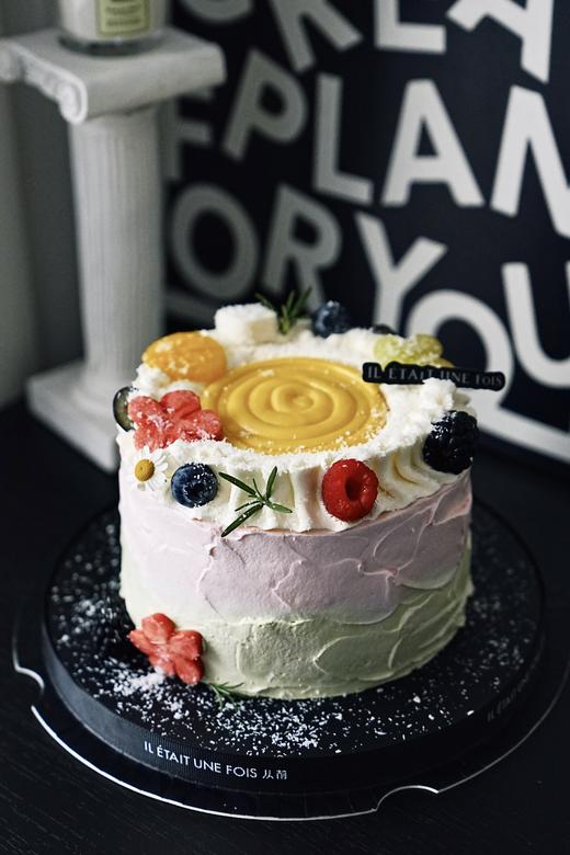 斑斓芒果泰奶口味蛋糕 商品图0