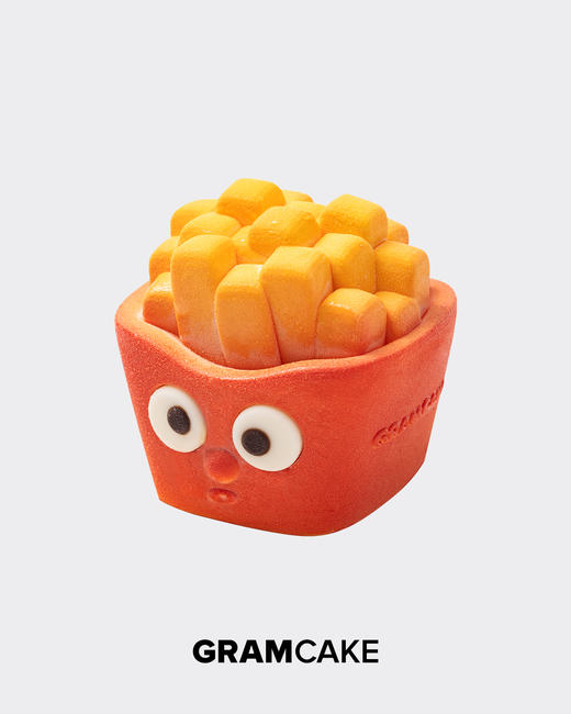 芝士薯条怪-咸芝士香草树莓风味慕斯甜品 商品图0