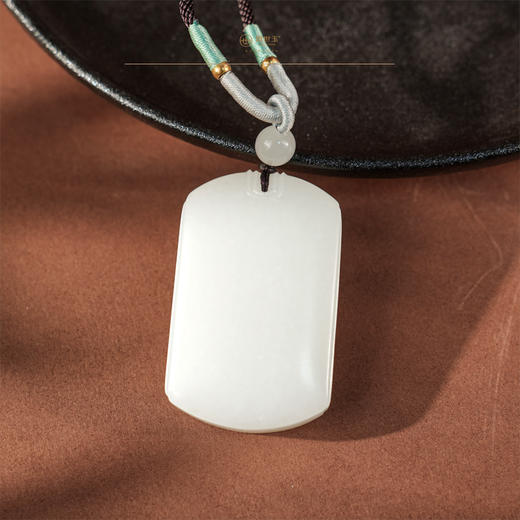 【无虞】羊脂玉无事牌 商品图3