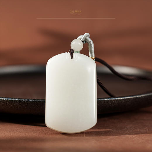 【无虞】羊脂玉无事牌 商品图0